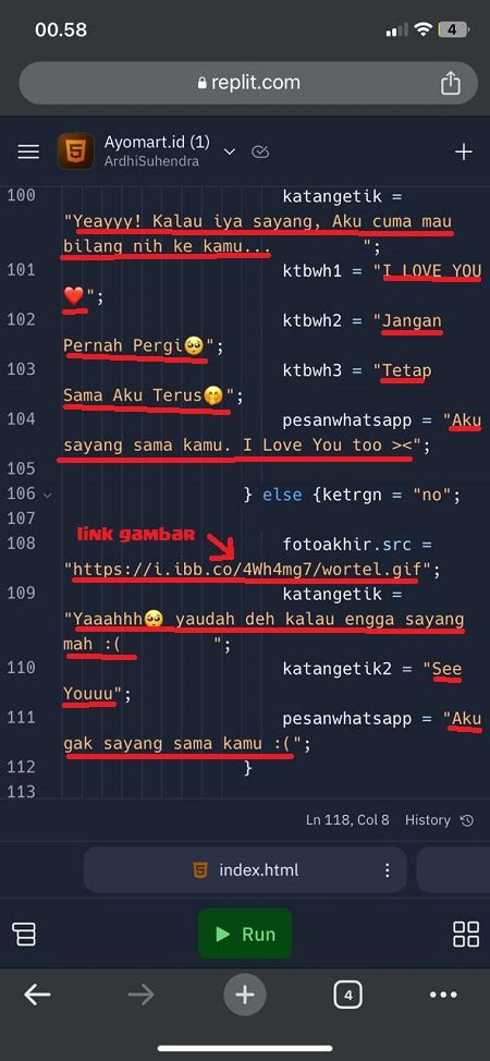 【Pembaruan 2024】 Script html bucin buat yang sedang sakit beserta tutorial братапаζочыքоፐищኻм