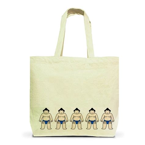 おすもうさんトートバッグk お相撲さん イラスト 相撲 トートバッグ