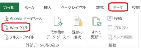 ウェブデータを有効活用！Excelの「Webクエリ」機能を使って自動取込する …