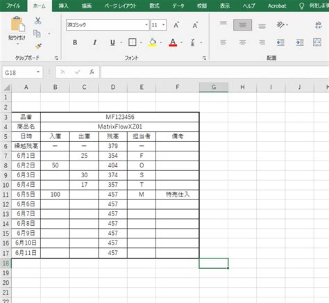 エクセル関数を使った在庫管理表の作り方と運用方法 Reiworq レイワーク
