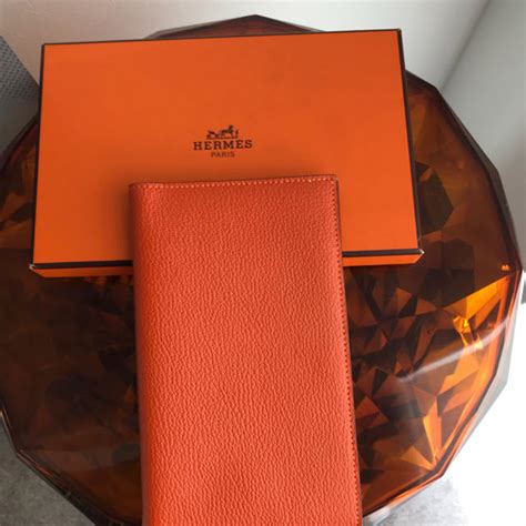 エルメス HERMES オレンジ手帳 新品