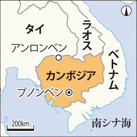 カンボジアは、平和協定の後にタイとの境界で兵器の削減が見られると述べています
