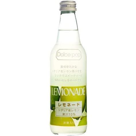 ケース販売 川崎飲料 Dolce popレモネード（瓶） 340ml×24本 :0127592:プロフーズYahoo!店 - 通販 ...