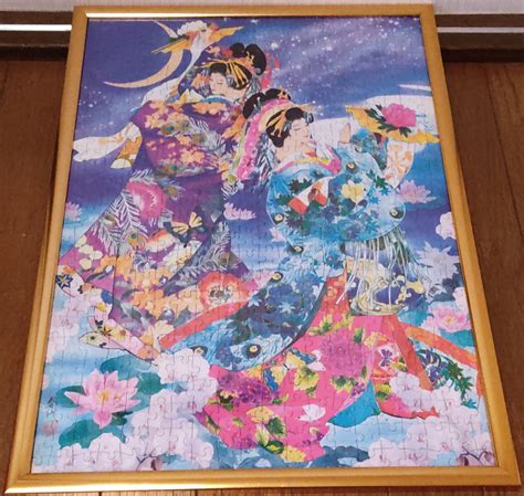 ジグソーパズル 春代 星華月華 （38×53cm） 500ピース 完成品