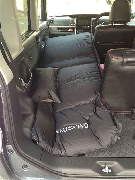 ダイハツ タント 車中泊専用マットレビュー