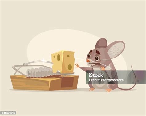 ネズミ捕りのチーズを取得しようとしてマウス文字が怖い つかまえるのベクターアート素材や画像を多数ご用意 Istock