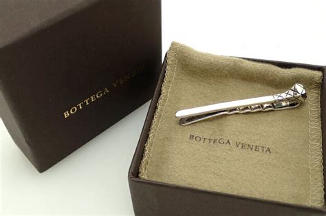 ボッテガヴェネタ BOTTEGA VENETA ファッション小物 イントレチャート アクセサリー タイピン SV925 シルバー
