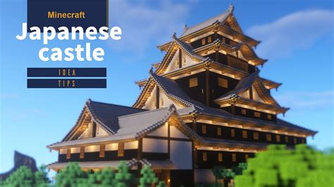 マインクラフト The お城 和風建築の集大成 江戸城 作ってみた Youtube
