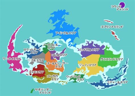 マップ エリア名 Ff7完全攻略 Ffdq Com ファイナルファンタジー7攻略