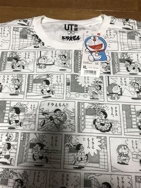 メルカリ 新品 未使用 Gu ドラえもんtシャツ Lサイズ コミック アニメグッズ 2 222 中古や未使用のフリマ