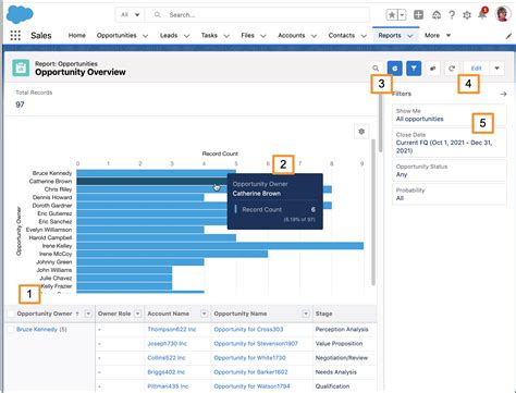 レポートデータの集計 単元 Salesforce Trailhead