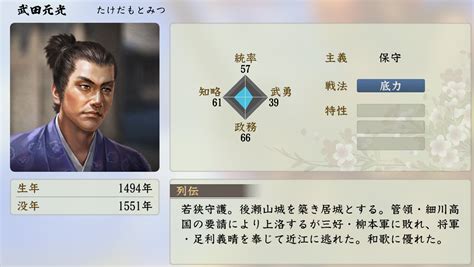 信長の野望の武田家武将の能力ｗｗｗｗｗｗｗｗｗｗｗｗｗｗｗｗｗｗｗ 歴ネタまとブ