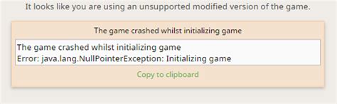 優れた The Game Crashed Whilst Initializing Game Error Javalangnullpointerexception Initializing Game