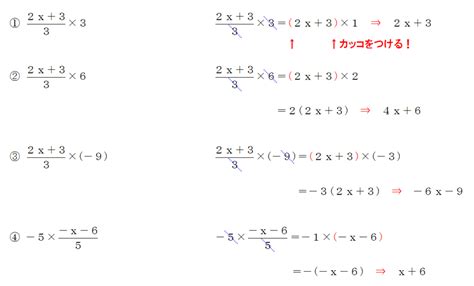 分数の文字式と整数の掛け算 よく使う非常に大切な知識 中学や高校の数学の計算問題