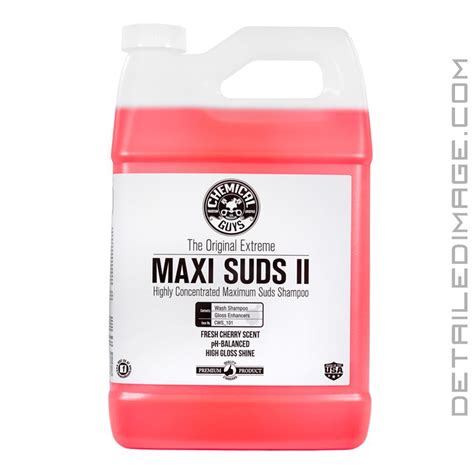 化学小子 Maxi Suds II巨多泡洗车液(樱桃味)3.78L泡沫清洗剂清洁 …