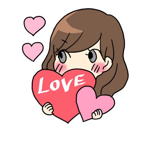 可愛い女の子 照れる のイラスト かわいいフリー素材が無料のイラストレイン