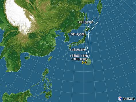 台風情報 日本気象協会 Tenki Jp
