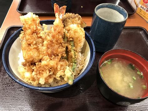 天丼 てんや Tempura Tendon Tenya @ Tokyo, Japan - Messy …