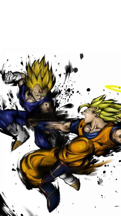 孫悟空 ベジータ ドラゴンボールz Iphone11 スマホ壁紙 待受画像ギャラリー