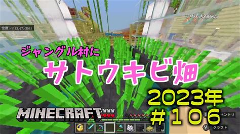 完結 Minecraft Skyblock Youtube サトウキビ 精霊 スイカ