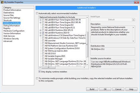 我在哪裡可以找到LabVIEW Run-Time Engine安裝檔? - NI