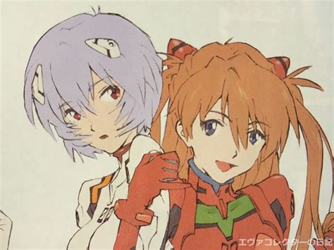 描き下ろしレイとアスカのイラストが掲載された Smart 15年10月号を買ってきました エヴァコレクターの日記