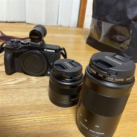 最安 EOS Canon M6 (おまけが凄い！)一眼レフ II MARK ミラーレス一眼 - theta …