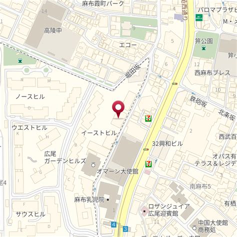 東京都渋谷区広尾 - Yahoo!地図