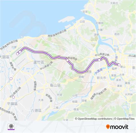 機場捷運直達車AIRPORT MRT EXPRESS 路線 - moovitapp.com