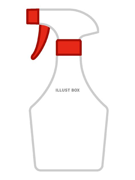 液体ボトル スプレーボトル 無料イラストdecoruto