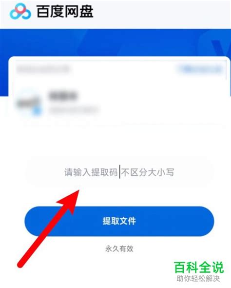 百度网盘 请输入提取码