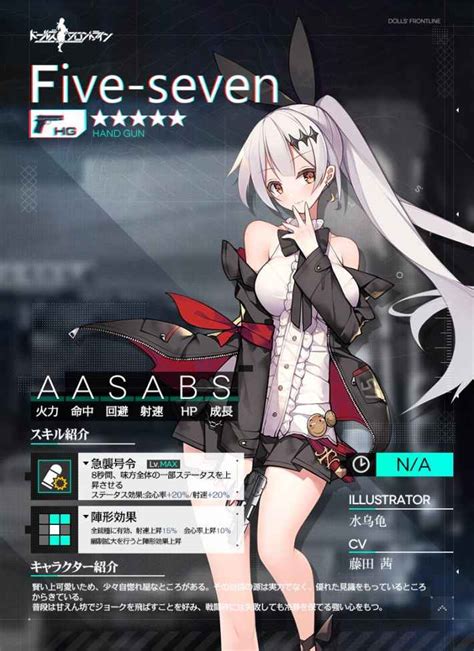 自作イラスト ドルフロ 少女前線 Five Seven 新品 中古のオークション モバオク