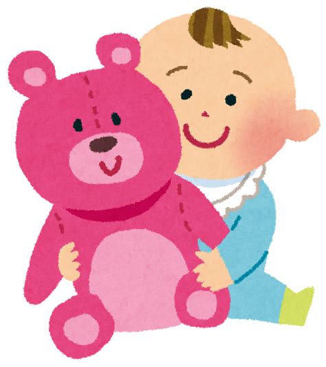 赤ちゃんと人形のイラスト かわいいフリー素材集 いらすとや