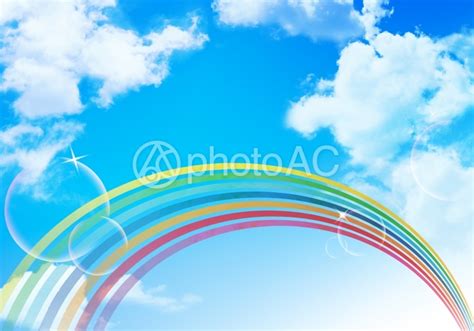 青い空と虹 No 337061 写真素材なら 写真ac 無料 フリー ダウンロードok