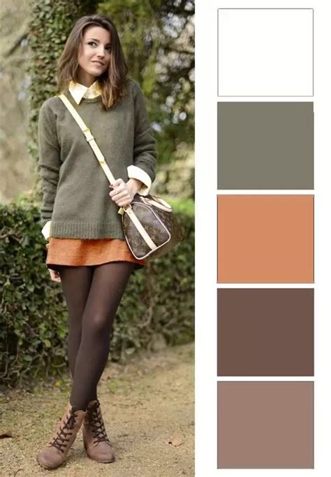 가을과 잘 어울리는 컬러 배합 모음 브라운, 갈색 인테리어, 패션