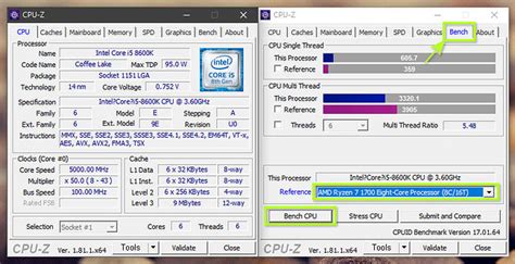 간단 CPU 성능 테스트 방법 CPU Z NBA매니아 - cpu z 벤치