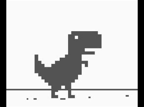 구글 게임 공룡 -