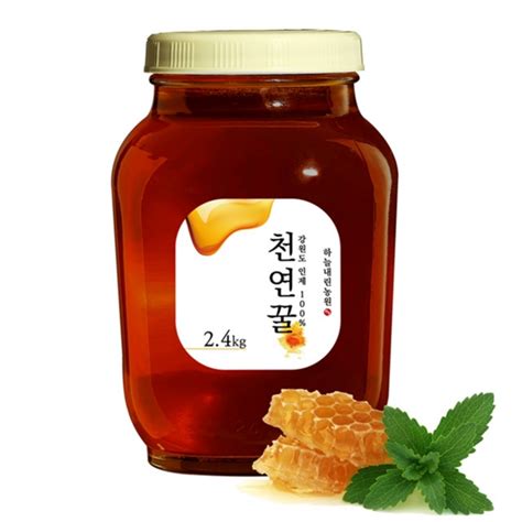 국산 꽃꿀 프리미엄 잡화 야생화 꿀2.4kg 벌꿀 꿀 선물 옥션