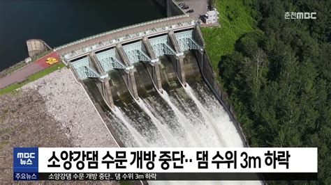 댐 수위 정보