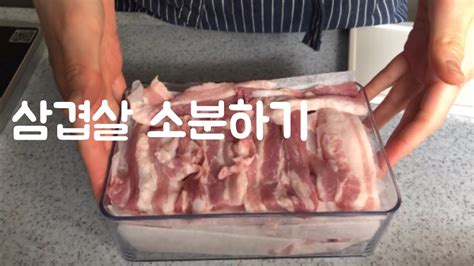돼지 고기 냉동 보관 기간