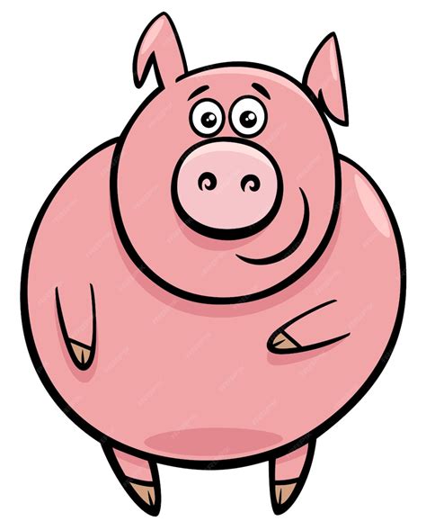 돼지 만화 캐릭터