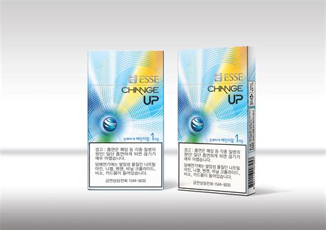 두 가지 맛 나는 담배 kT G, 에쎄 체인지업 출시 - 에쎄 체인지업