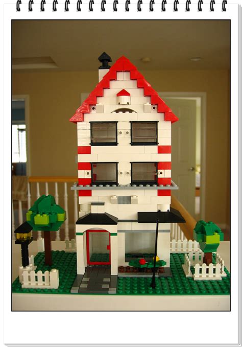 레고 로 만든 집