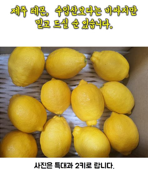 레몬 가격