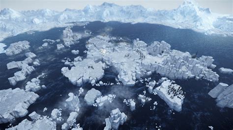 로스트 아크 부서진 빙하 의 섬
