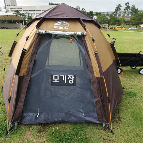 마켓 오토6 원터치텐트 - 4 인용 텐트