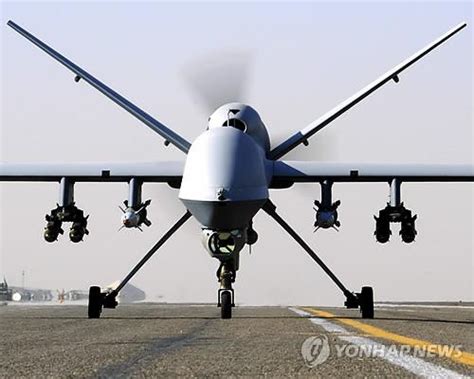 무인 공격기 리퍼 MQ 9 받는다 연합뉴스>대만, 미국서 대형 무인