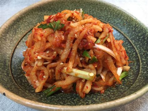무채 김치 맛있게 만드는법