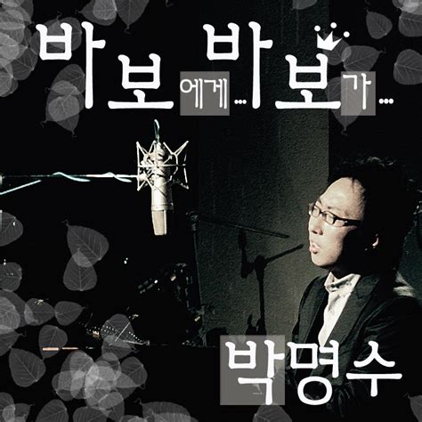 바보에게 바보가 MV,뮤비,노래 듣기,가사 거성 박명수 추천노래