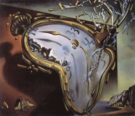 살바도르 달리와 시계 - 녹는 시계